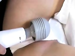 Naughty Asian bride is made to release her hot juices with
