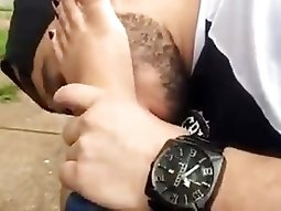 Perfect Brazil foot worship